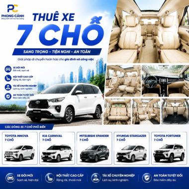 Xe Du Lịch 7 chỗ
