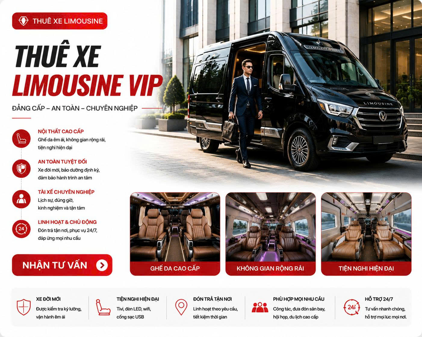 Thuê Xe Limousine