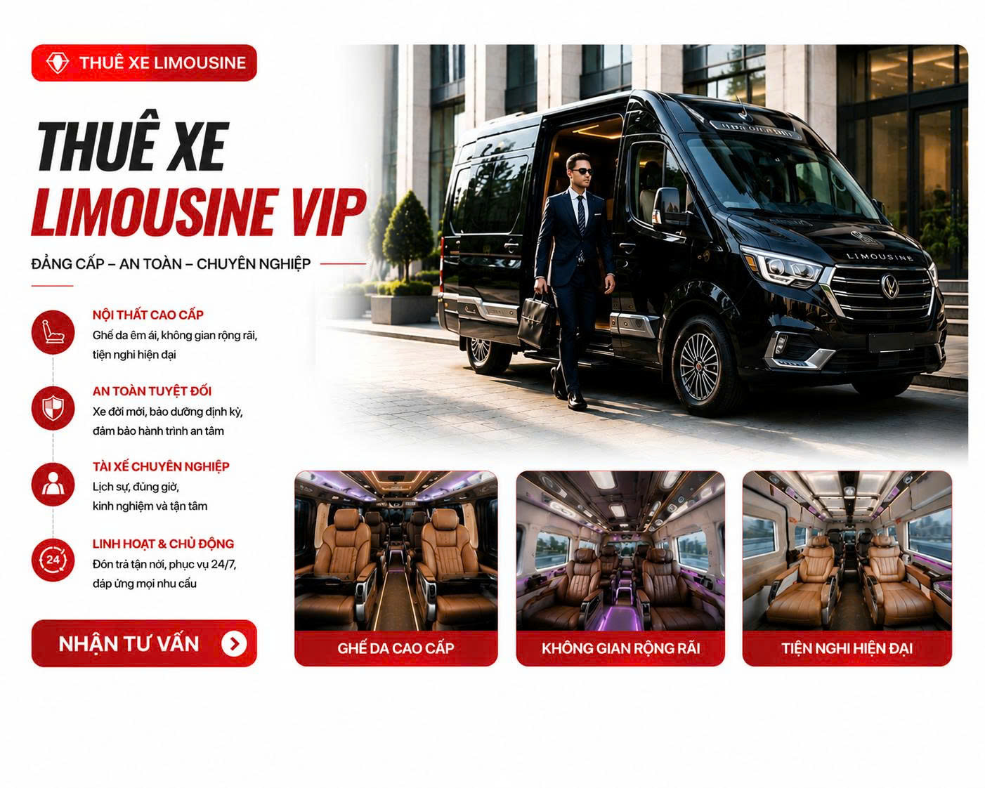 Thuê Xe Limousine